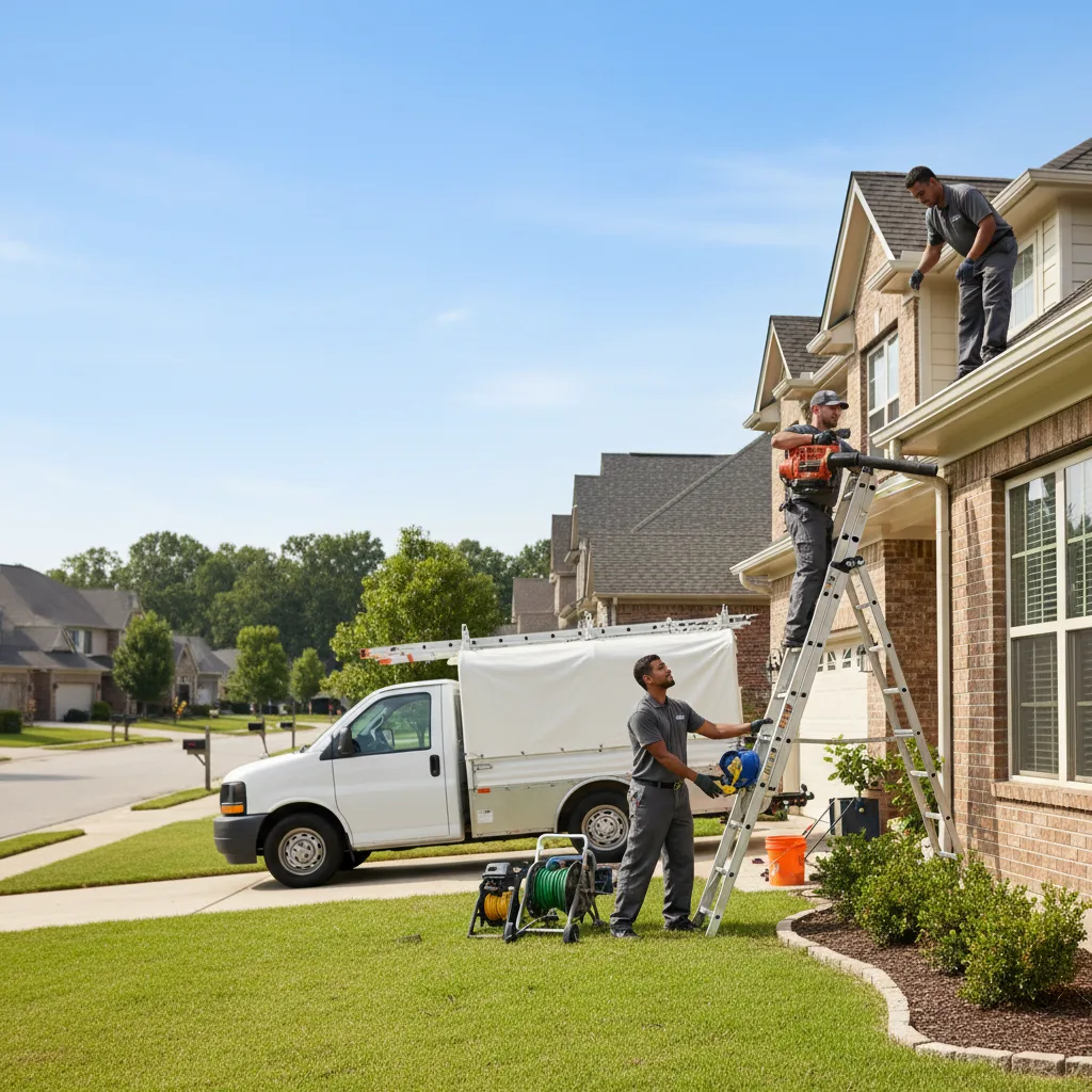 Home Gutter Service in Deridder, LA near me